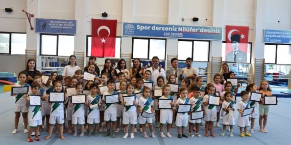 Nilüfer’de yaz Spor Okulları’nın ilk dönemi tamamlandı