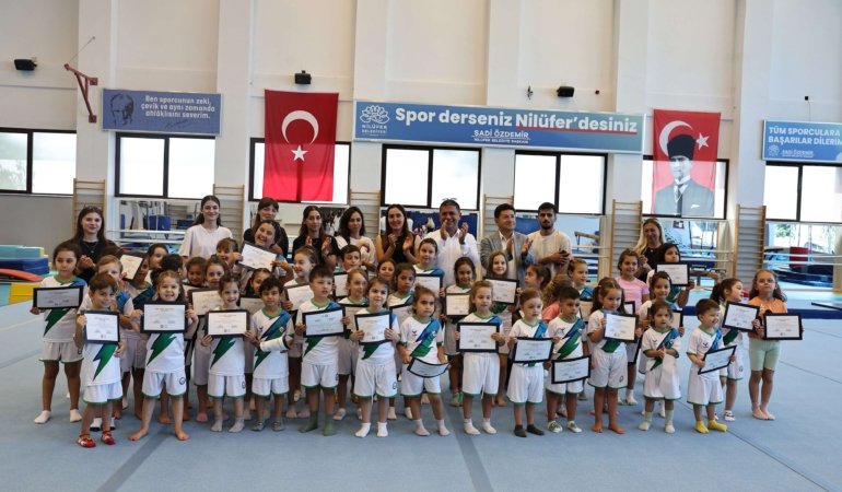 Nilüfer’de yaz Spor Okulları’nın ilk dönemi tamamlandı