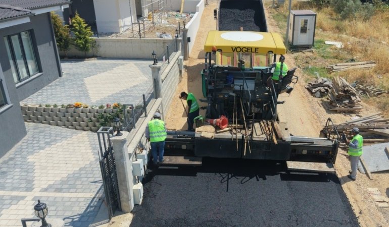 Nilüfer’de asfalt çalışmaları hız kazandı
