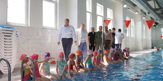 İznik Belediyesi yaz yüzme kursları 506 öğrenciyle başladı