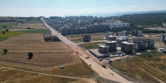 Nilüfer’e yeni nefes olacak bulvar! Trafiği rahatlatacak çalışma hız kesmiyor