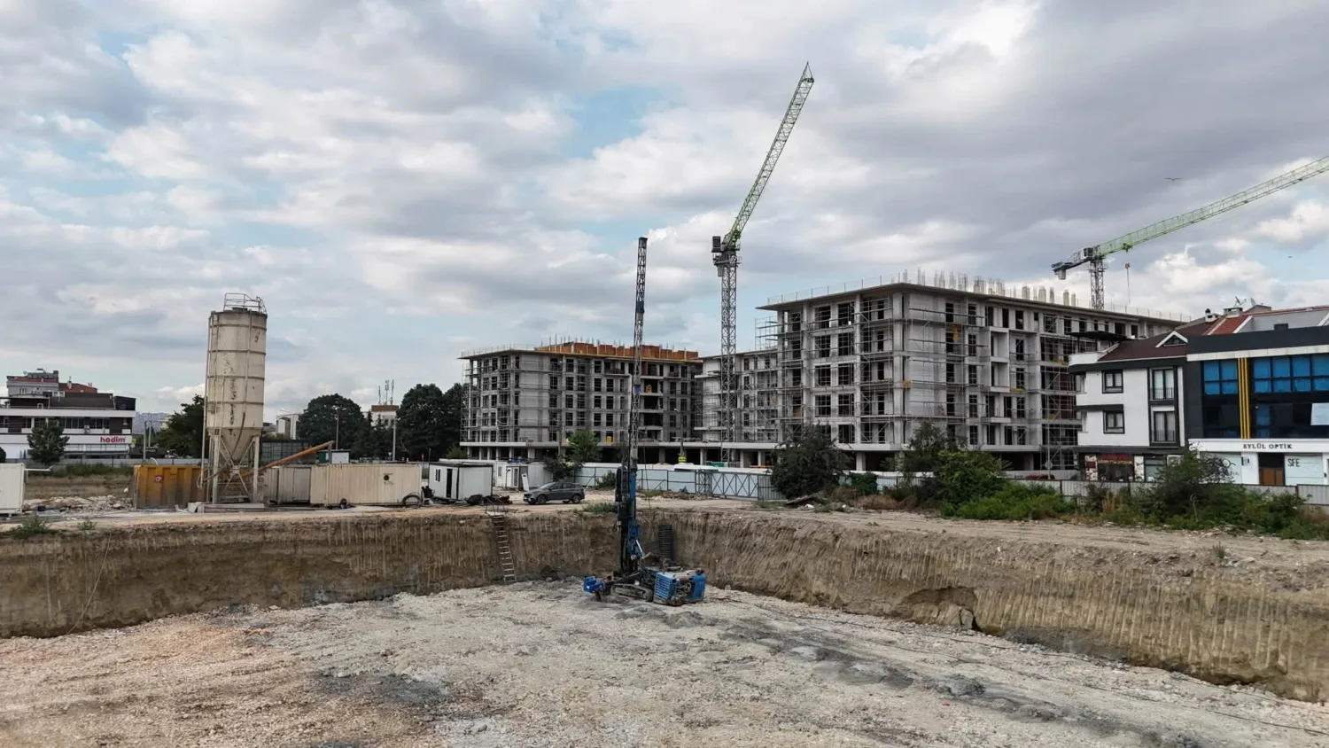 Turgutalp Kentsel Dönüşüm Projesi birinci etap inşaatı