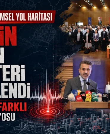 Bursa için 536 bin binayı kapsayan deprem risk analizi