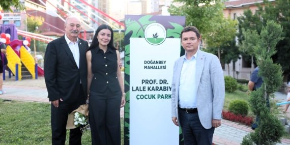 Osmangazi’de Lale Karabıyık’ın adı çocuk parkında yaşayacak