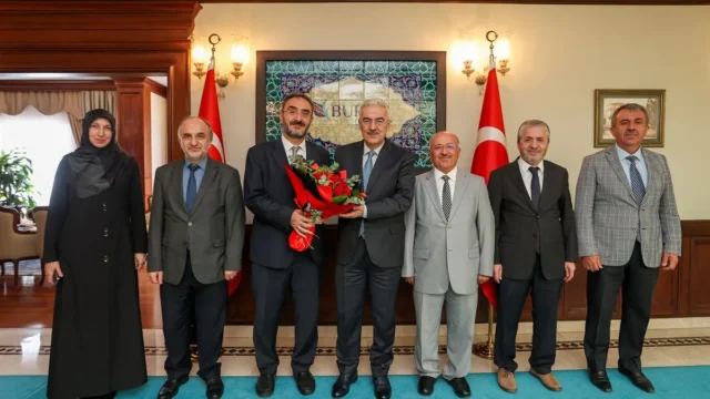 Mevlid-i Nebi Haftası’nda Bursa Valiliğine Ziyaret
