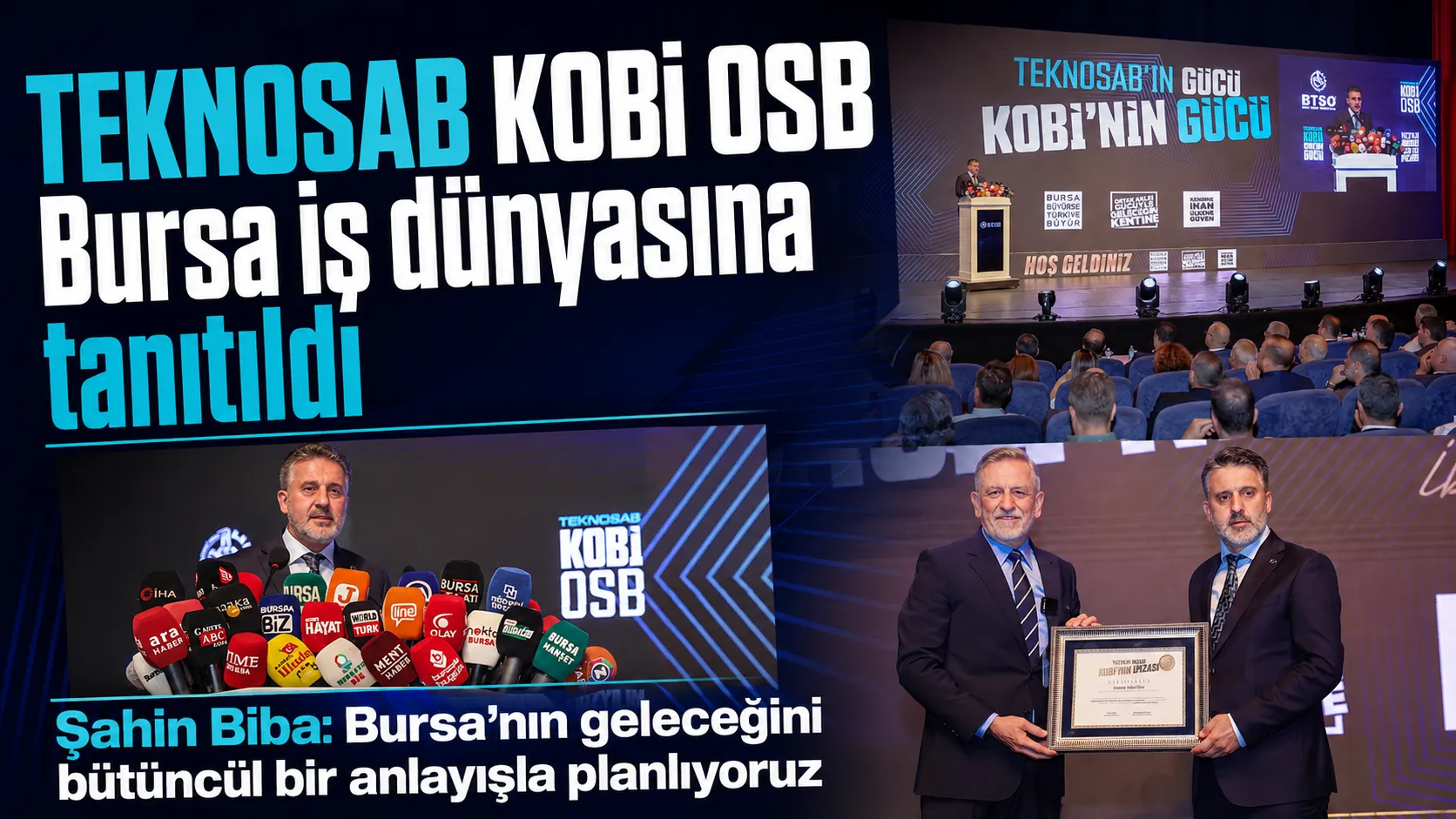 Şahin Biba: Bursa’nın geleceğini bütüncül bir anlayışla planlıyoruz