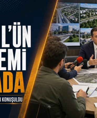 İnegöl yerel basın buluşması manşeti