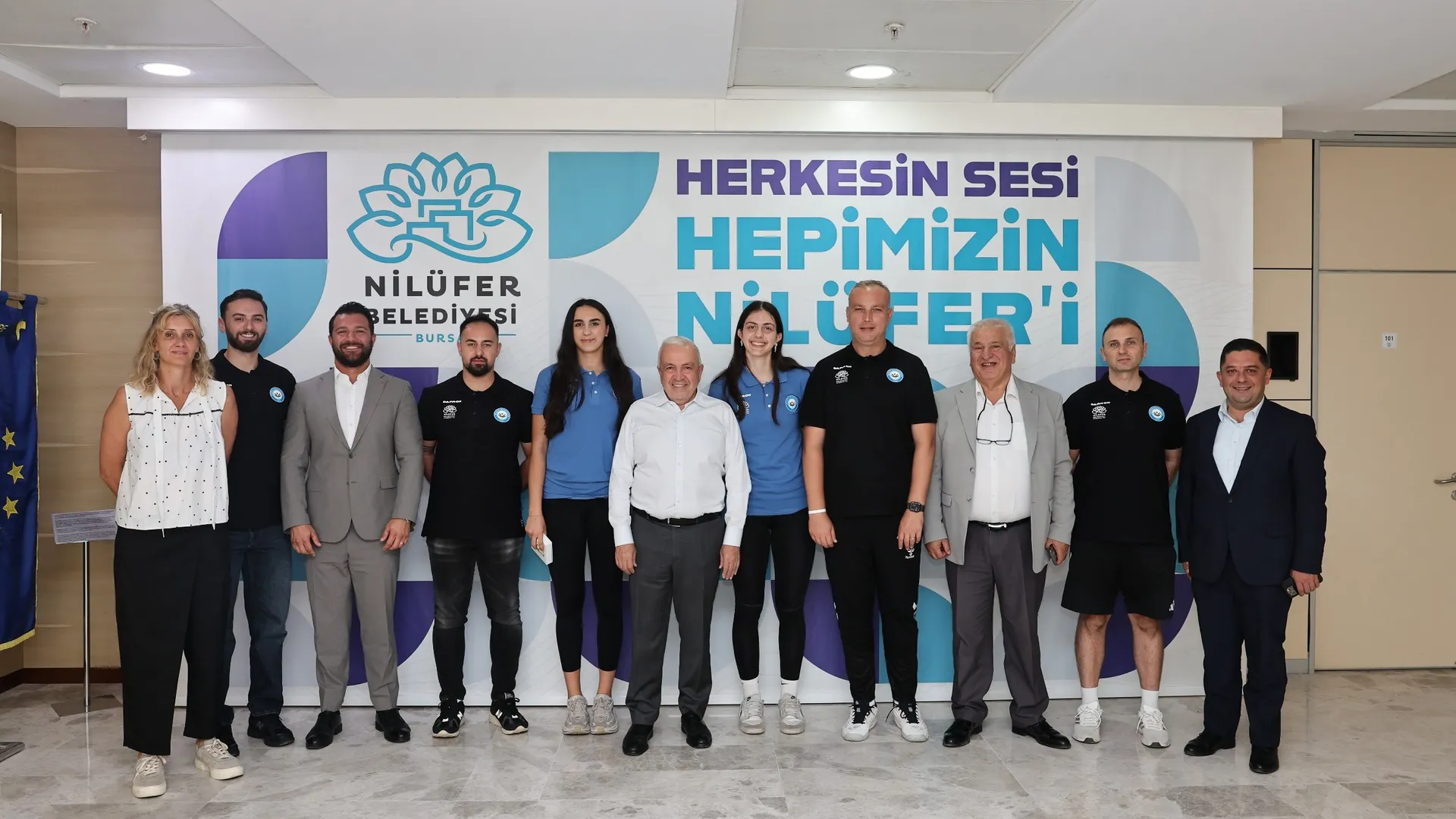 Nilüfer Belediyesporlu milli voleybolcular