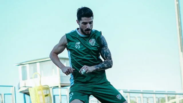 Bursaspor Esenler Erokspor hazırlığı