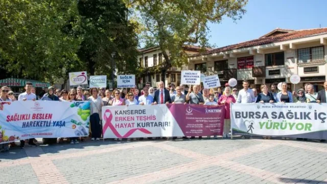 Bursa Sağlık İçin Yürüdü etkinliği