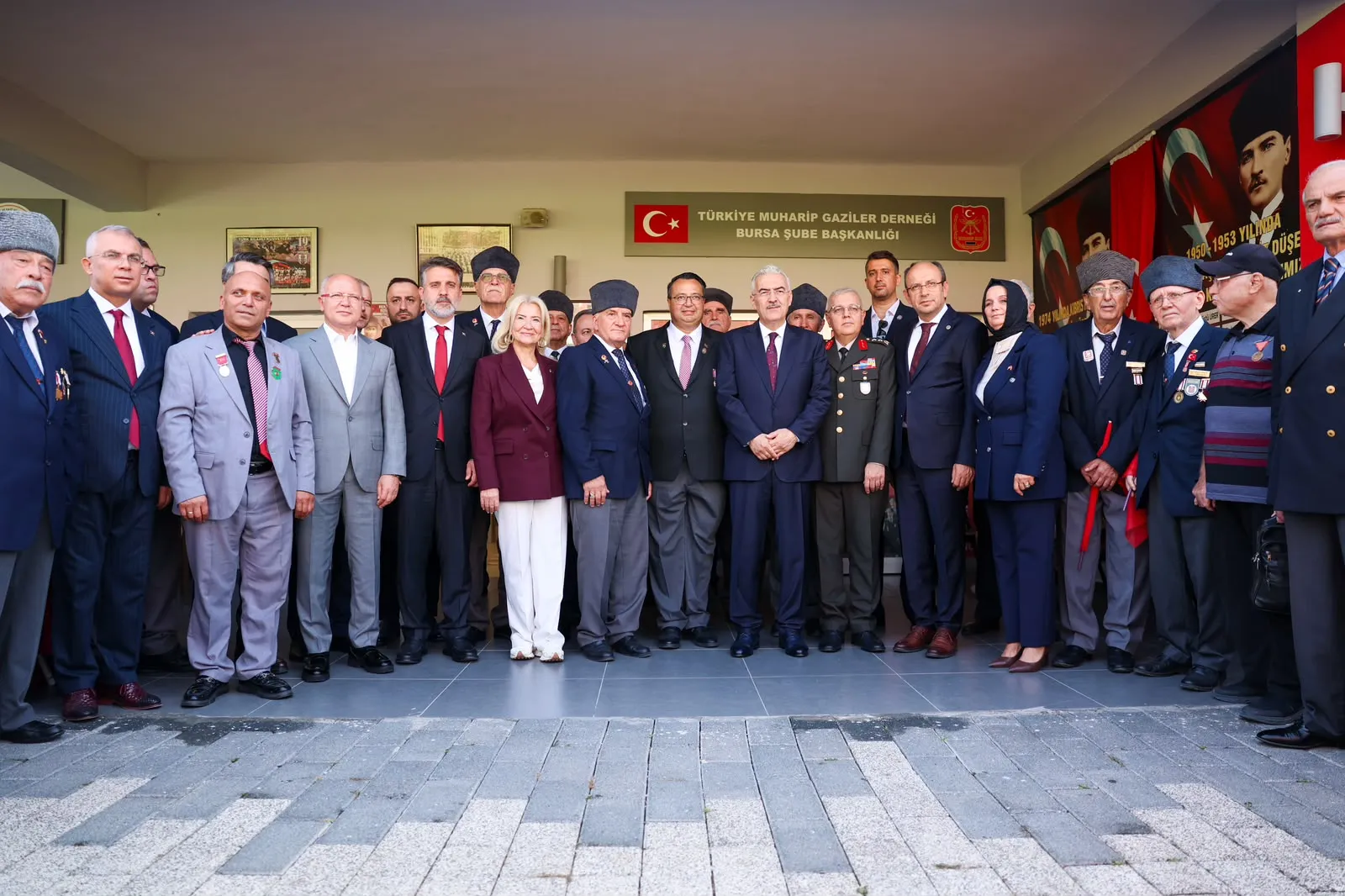 Başkan Vekili Biba 19 Eylül Gaziler Günü programına katıldı