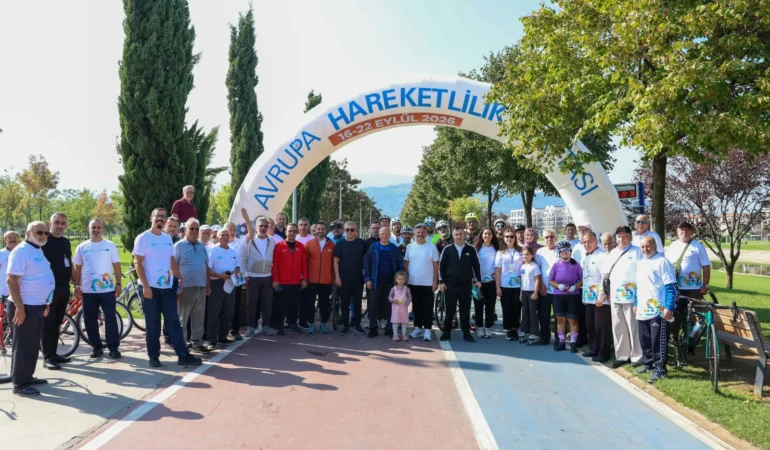 Bursa’da sağlık için hareketlilik