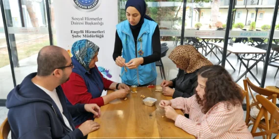 Gemlik’te özel gereksinimli gençler için 5 günlük kamp
