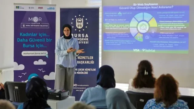 Bursa’da kadınlara dijital güvenlik eğitimi