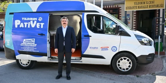 Yıldırım’da sokak hayvanlarına mobil veteriner desteği
