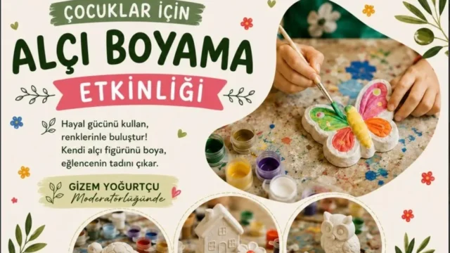 Çocuklar Zeytin Festivali’nde Renklerle Buluşacak