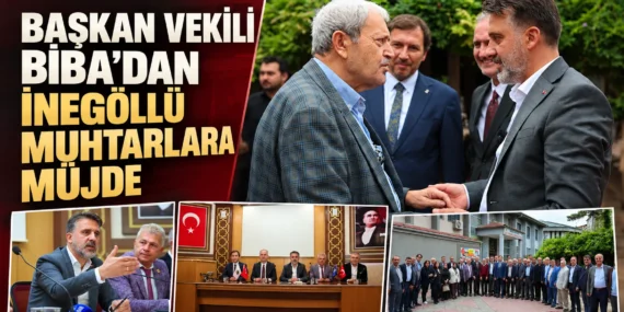 İnegöllü muhtarlara yeni buluşma merkezi müjdesi