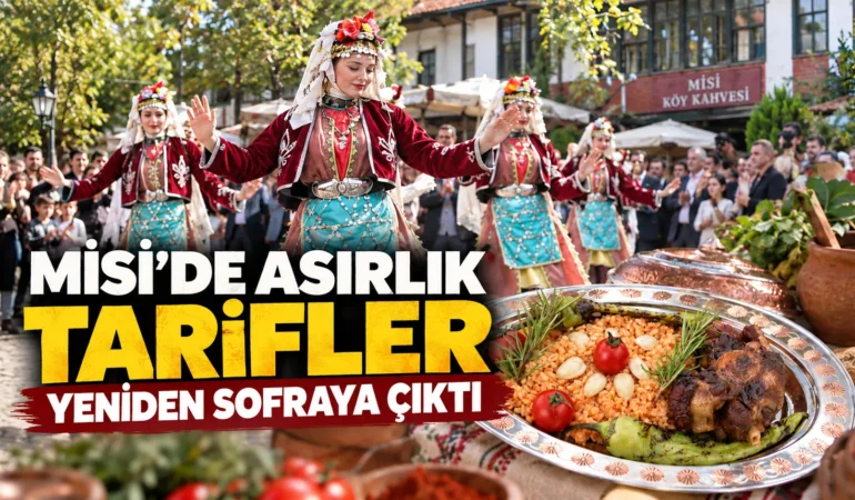 Misi’de asırlık tarifler yeniden sofraya çıktı