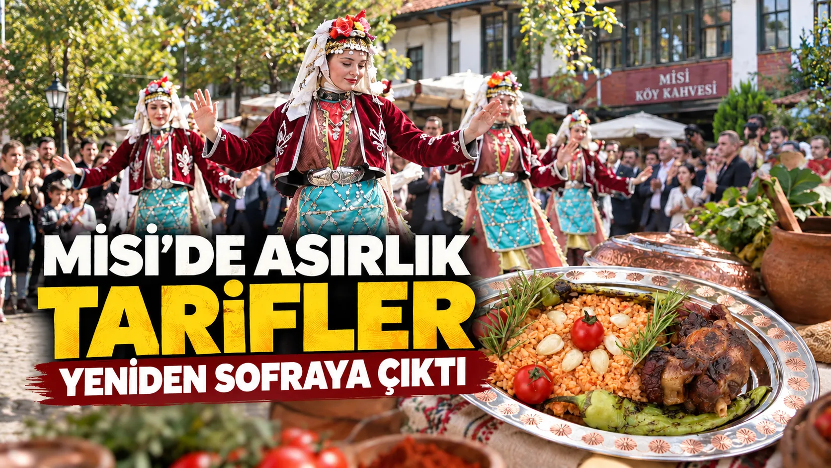 Misi’de asırlık tarifler yeniden sofraya çıktı