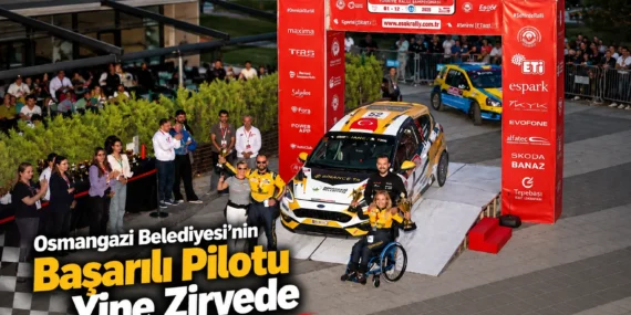 Kübra Denizci Keskin Eskişehir Rallisi’nde yine podyumda