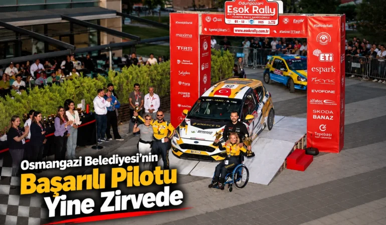 Kübra Denizci Keskin Eskişehir Rallisi’nde yine podyumda