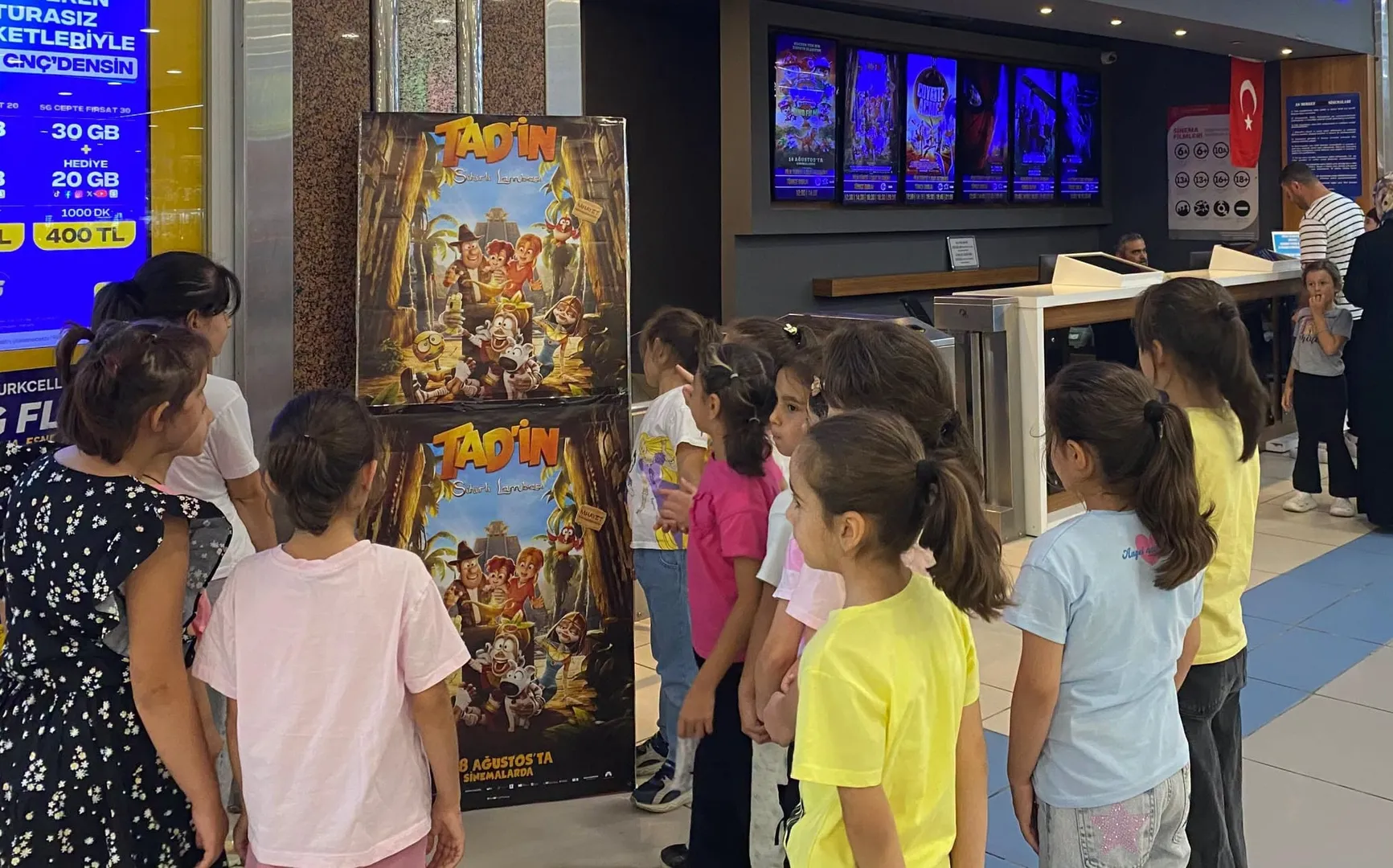 Bursa’da çocuklara sinema etkinliği