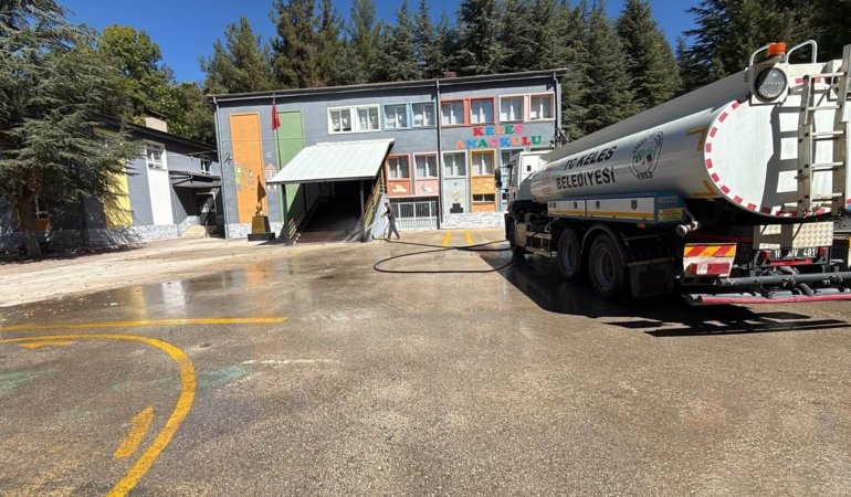 Keles’te Okullar Yeni Eğitim Öğretim Yılına Hazırlandı