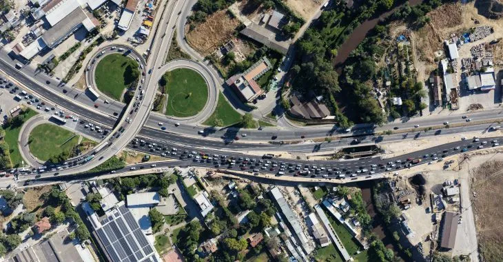Geçit-Bademli Kavşağı yol genişletme çalışması