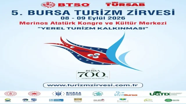 5. Bursa Turizm Zirvesi 8 Eylül’de Başlıyor