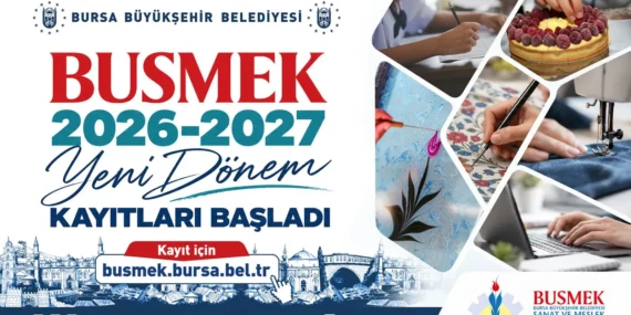 BUSMEK’te kayıtlar başladı: İşte başvuru adresi