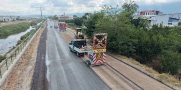 Bursa’da Samanlı Bağlantı Yolu Yenilendi