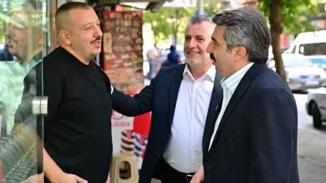 Başkan Oktay Yılmaz’dan Yıldırım Esnafına Ziyaret