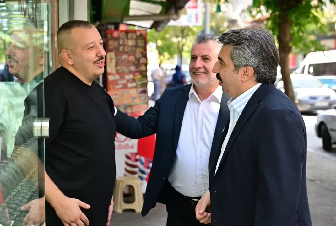 Başkan Oktay Yılmaz’dan Yıldırım Esnafına Ziyaret