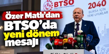 BTSO’da Yeni Dönem Mesajı