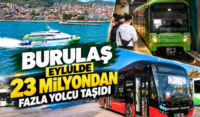 BURULAŞ Ulaşımında Eylül Rekoru