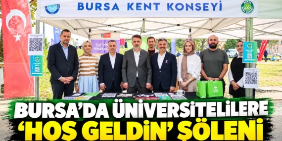 Bursa’da üniversitelilere ‘Hoş geldin’ şöleni