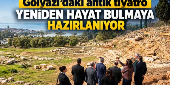 Gölyazı’daki antik tiyatro yeniden hayat bulmaya hazırlanıyor