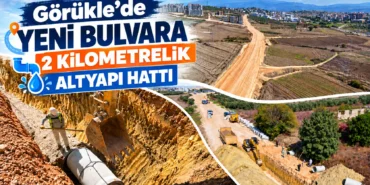 Görükle’de Yeni Bulvara Altyapı Projesi