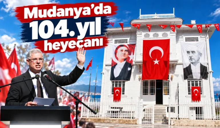 Mudanya’da 104. Yıl Coşkusu