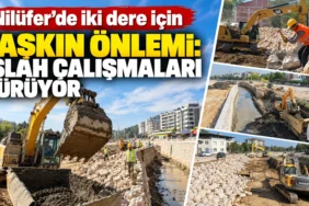 Nilüfer’de Taşkın Önleme Çalışmaları