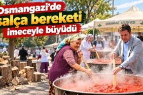 Osmangazi’de Salça Bereketi Festivali