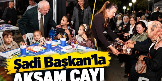 Şadi Başkan’la Akşam Çayı’nın durağı Üçevler oldu