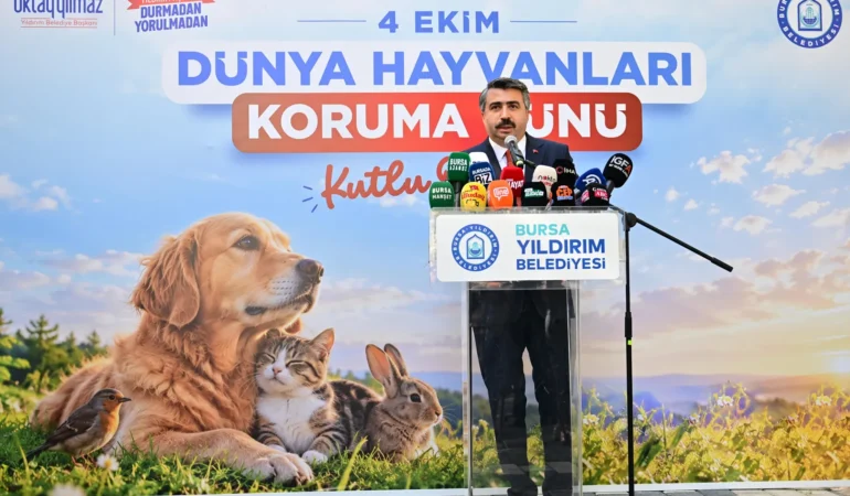 Yıldırım’da çocuklar ve sevimli patiler aynı şenlikte buluştu